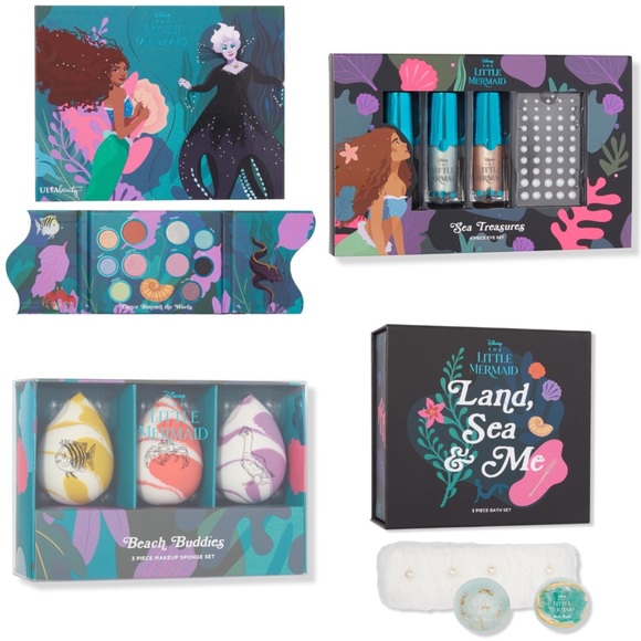 The Little Mermaid Makeup Bundle - Picture 1 of 2